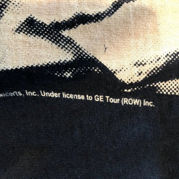 VINTAGE KEITH RICHARDS ROLLING STONES CONCERT TEE SHIRT MENS L DRUG FREE AMERICA - Picture 6 of 12